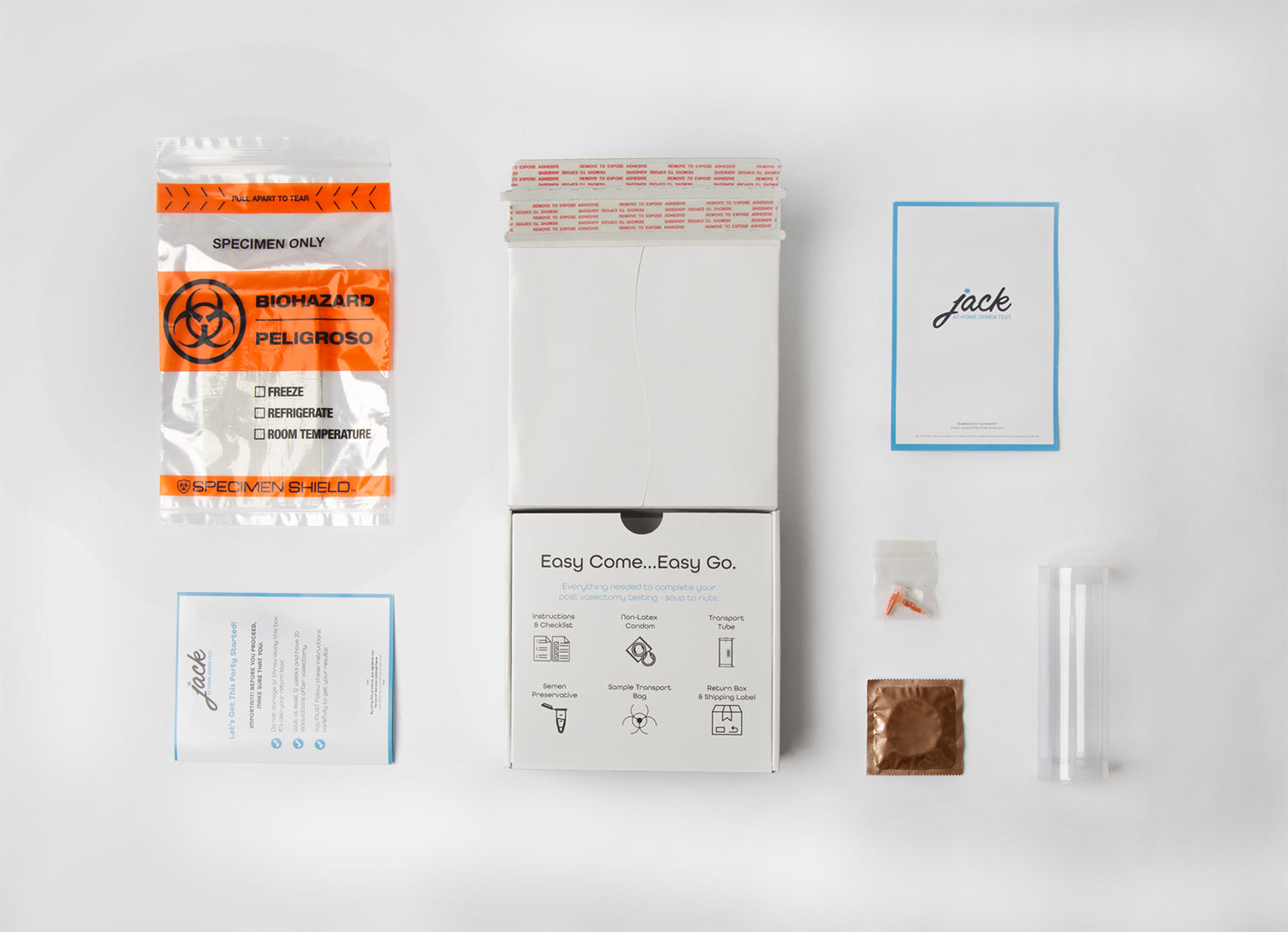 Jack At-home Post Vasectomy Semen Test